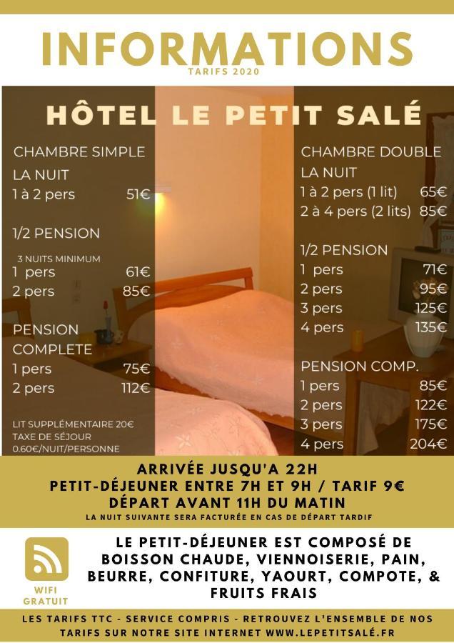 Hotel Le Petit Salé à Saint-Just-le-Martel Extérieur photo